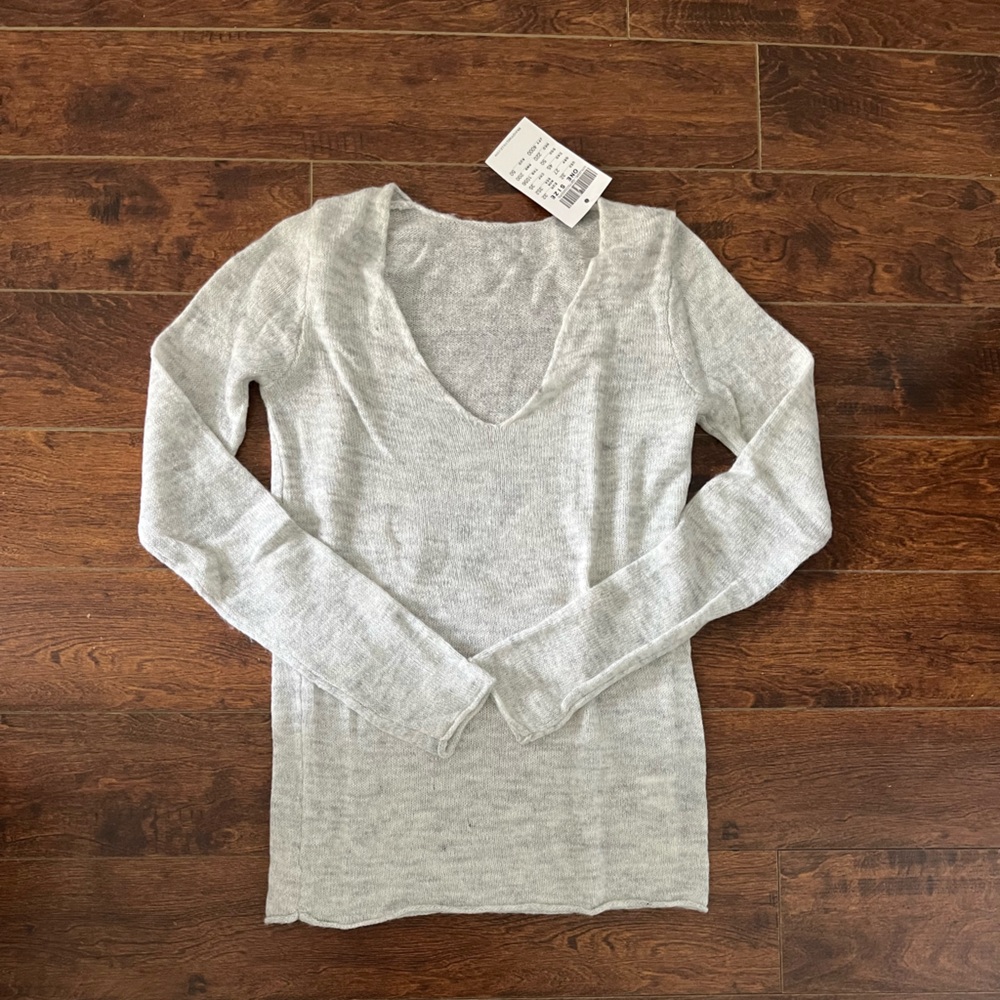 Brandy Melville Gray Knit Sweater